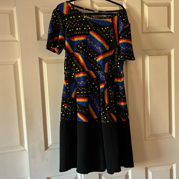 LuLaRoe constellation dress - Picture 1 of 3